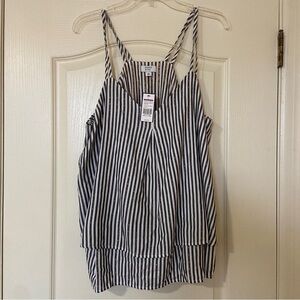Crown & Ivy NWT Striped Women's Top